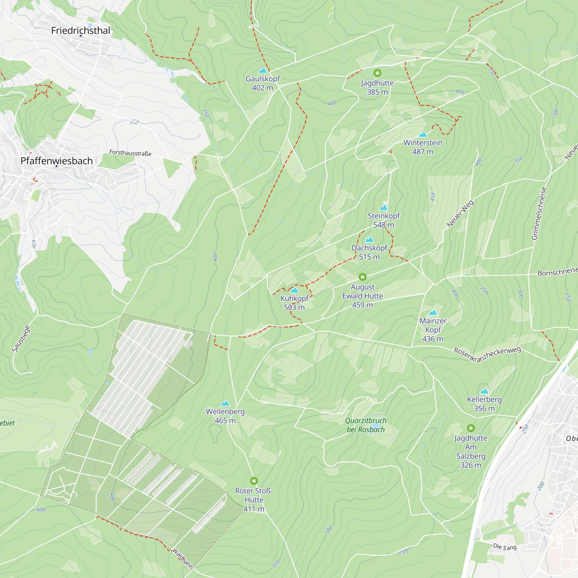 Kuhkopfhütte map