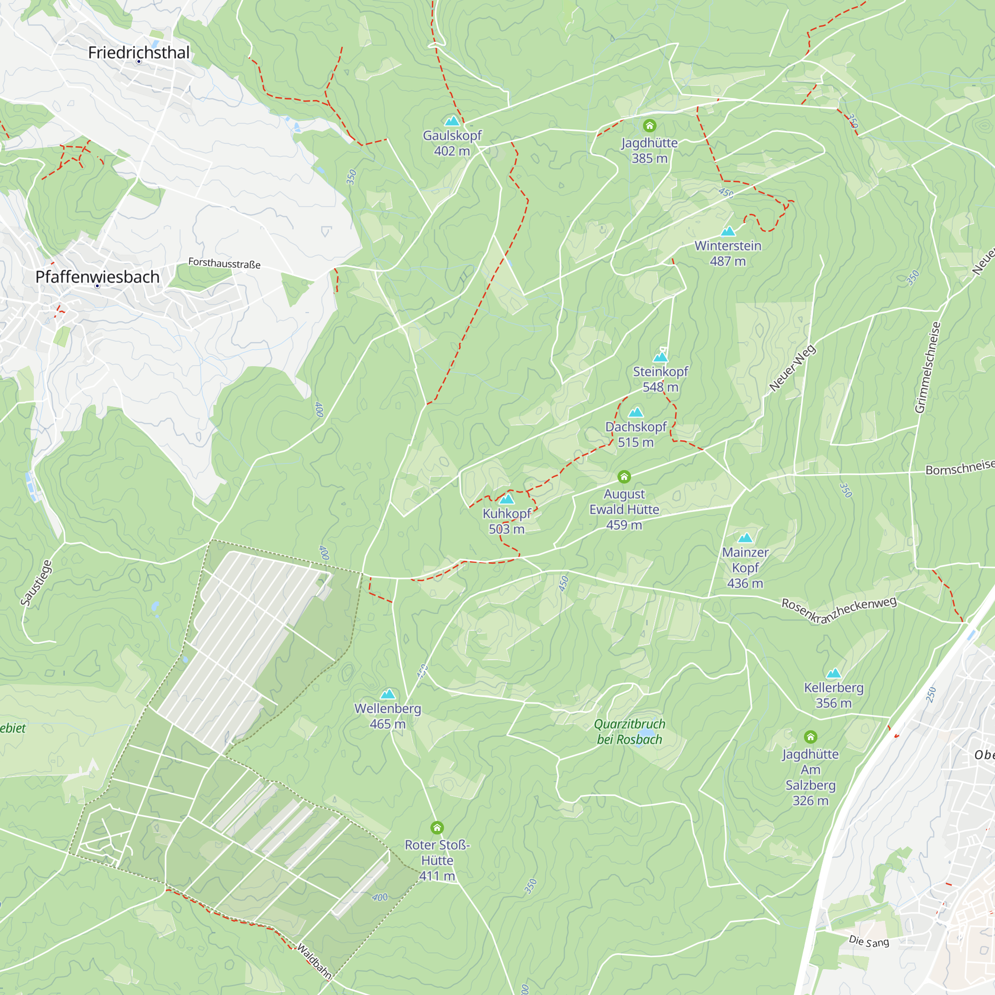 Kuhkopfhütte map