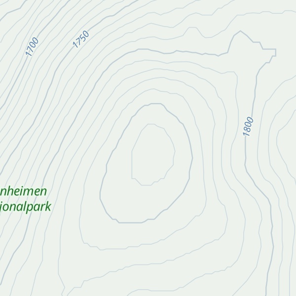 Map of Gråhøe