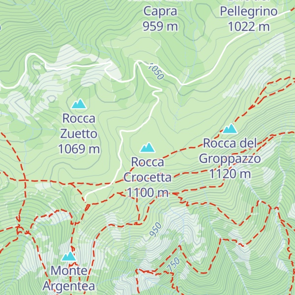 Map of Rocca Crocetta