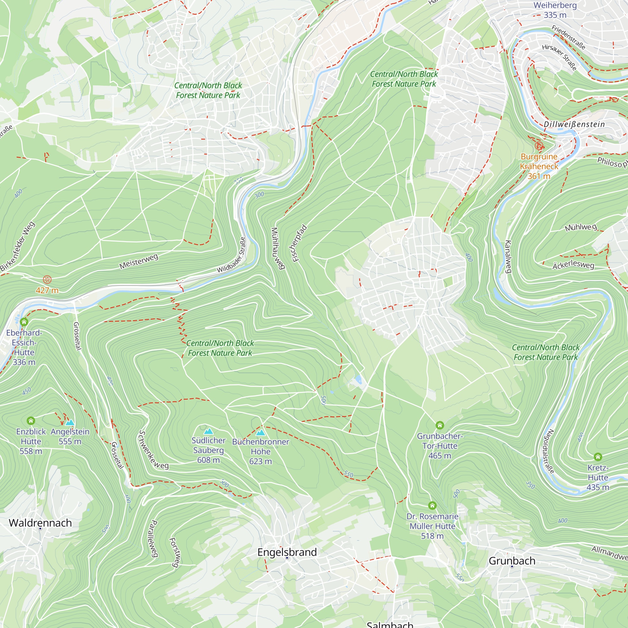 Pfatschbachhütte map