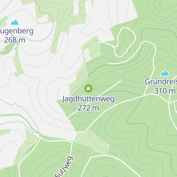 Map of Jagdhüttenweg