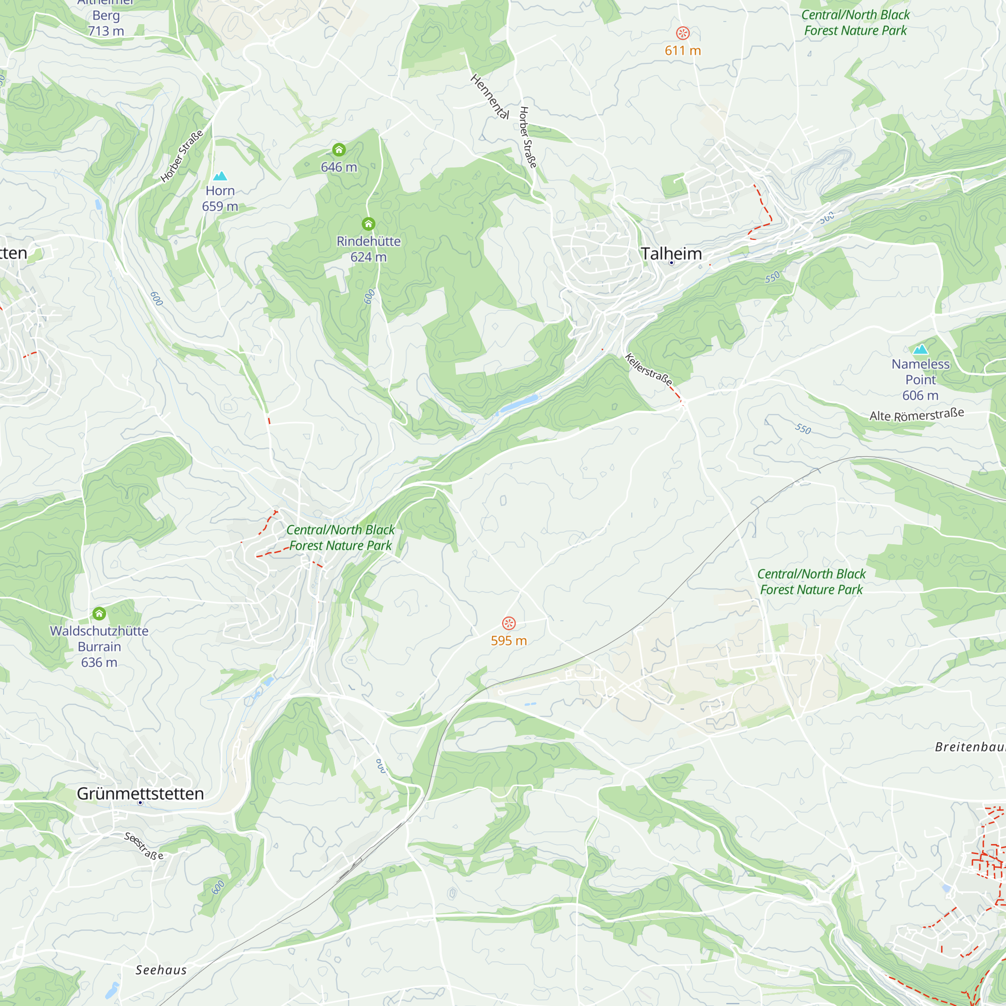 Grillhütte Bohl map