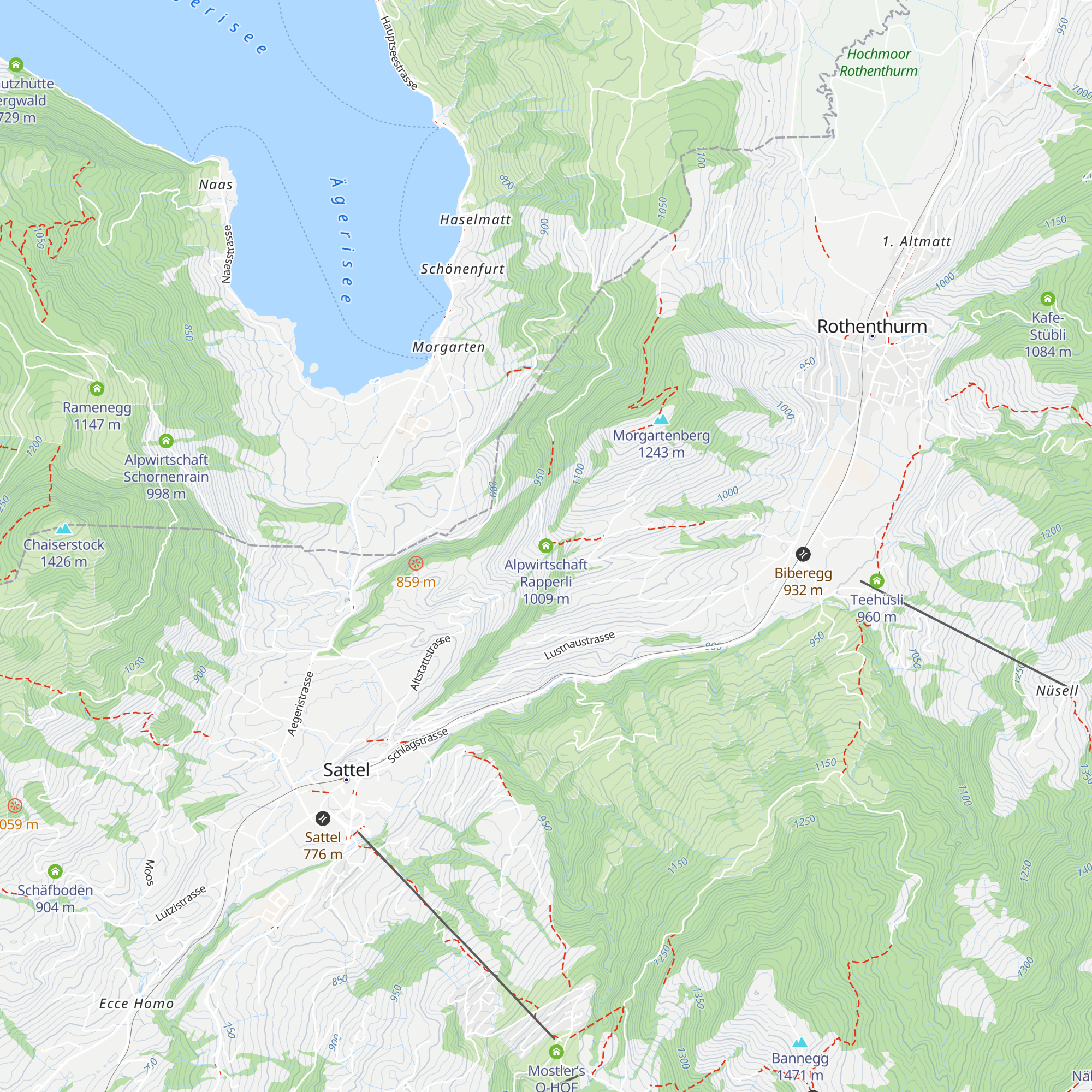 Alpwirtschaft Rapperli map