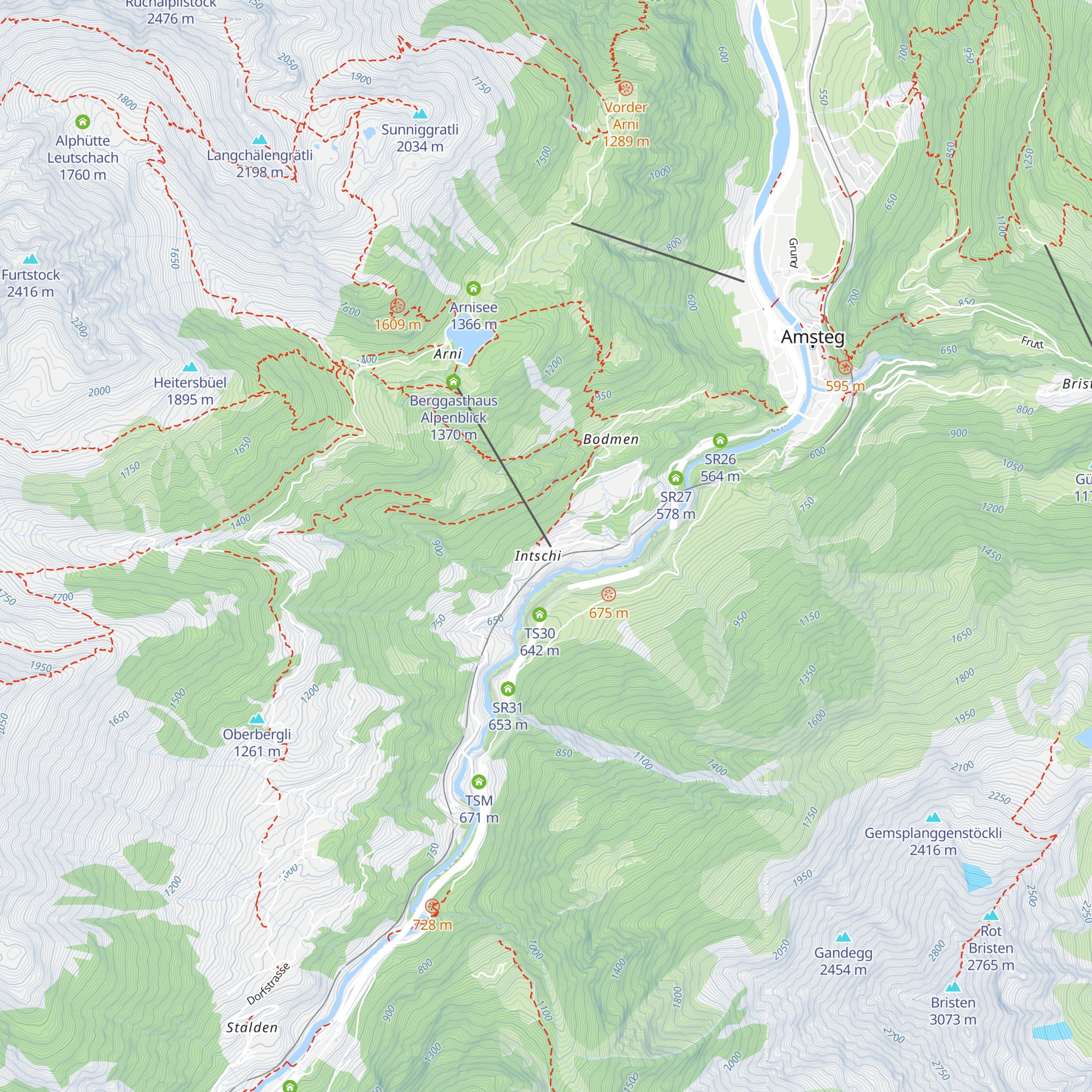 Gasthaus Schäfli map