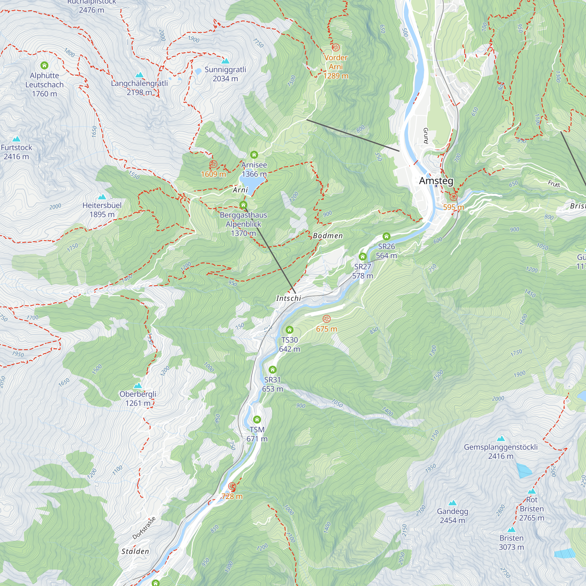Gasthaus Schäfli map