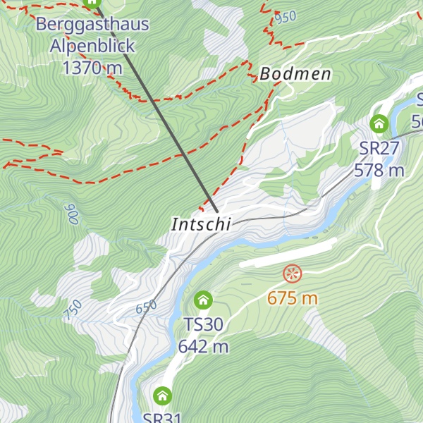 Map of Gasthaus Schäfli