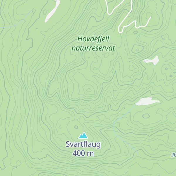 Map of Bjørnefjell