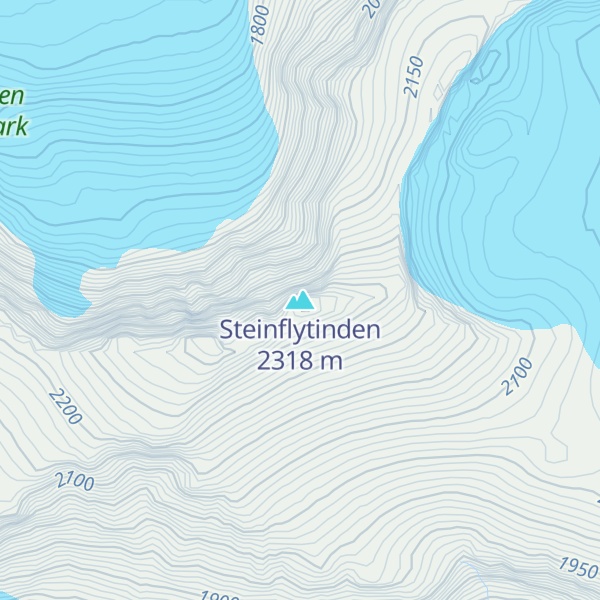 Map of Steinflytinden