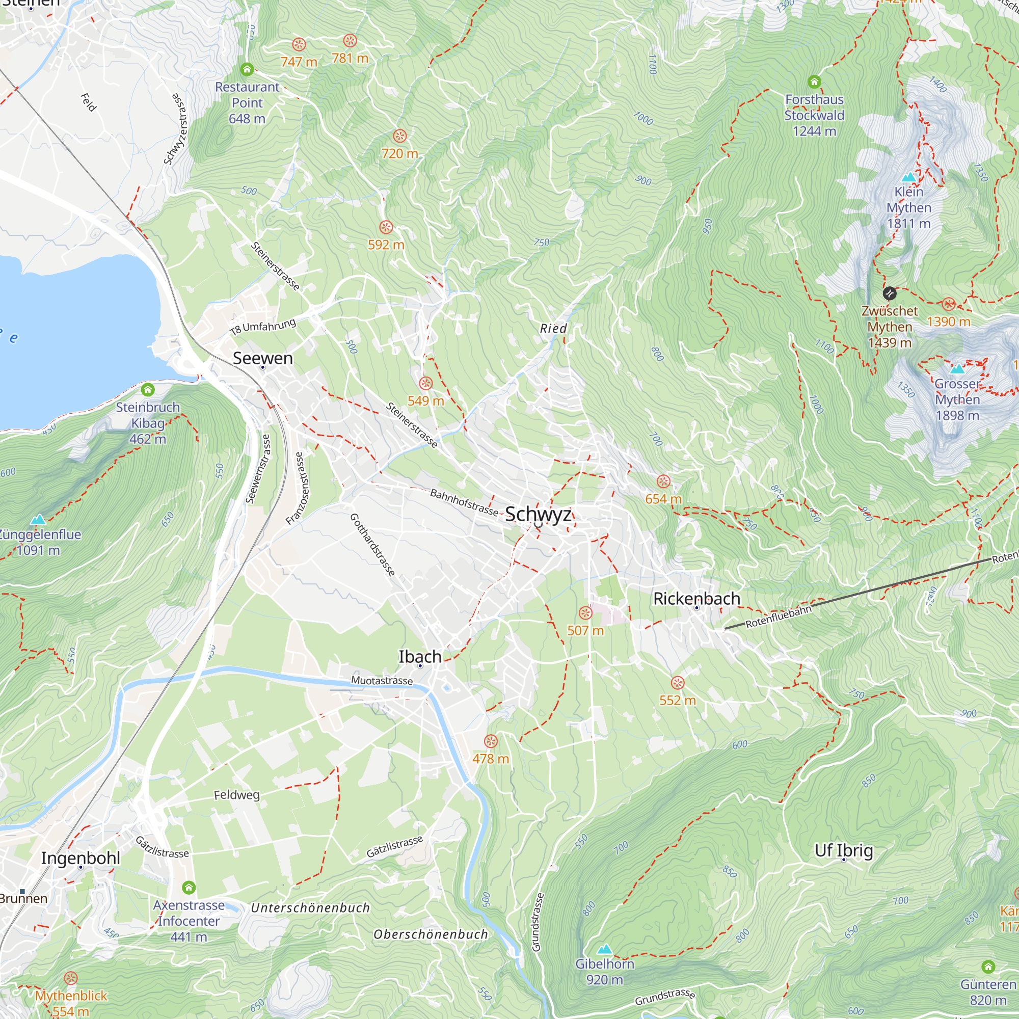 Tourist Info map