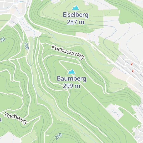 Map of Baumberg