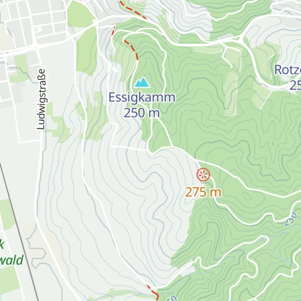Map of Essigkammhütte