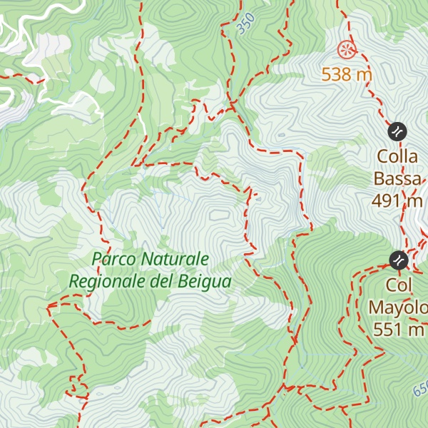 Map of Rocca Giana