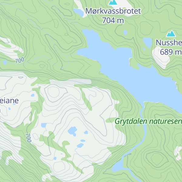 Map of Rømmekleiva