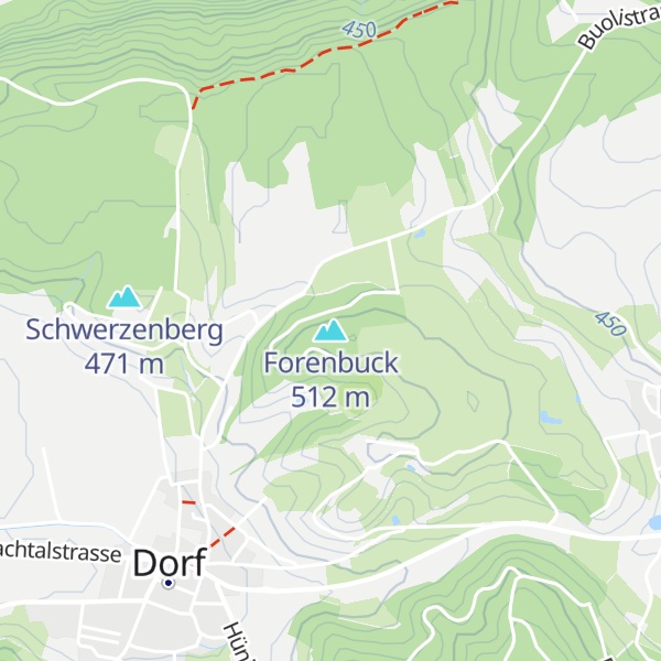 Map of Forenbuck