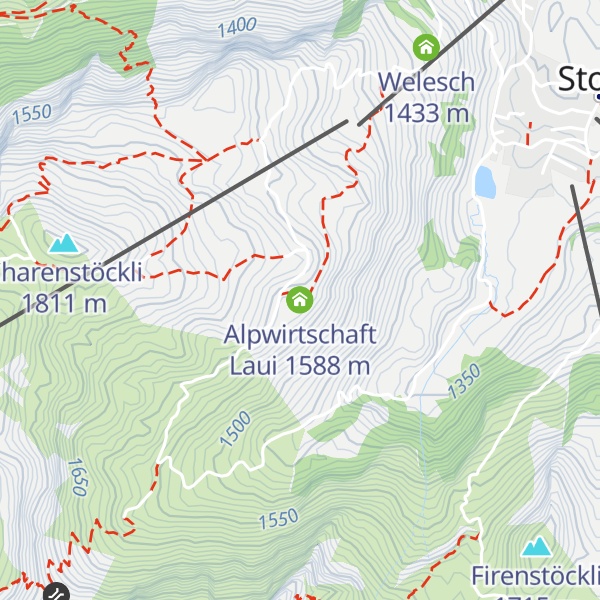 Map of Alpwirtschaft Laui