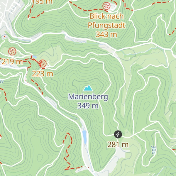 Map of Marienberg