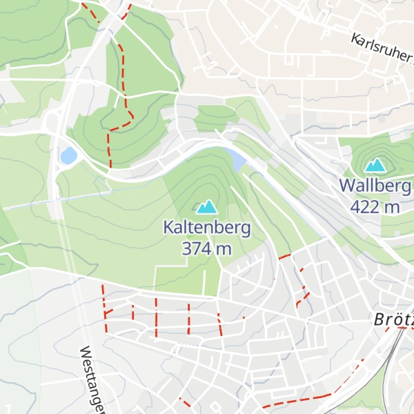 Map of Kaltenberg