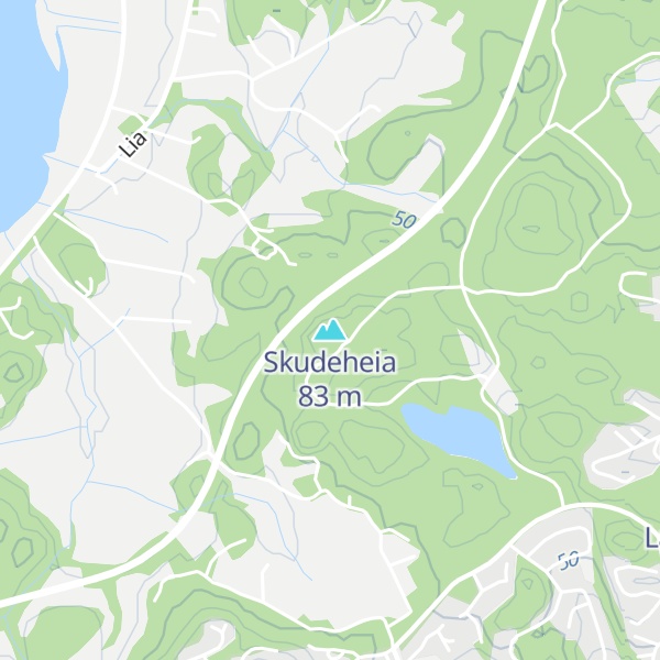 Map of Skudeheia