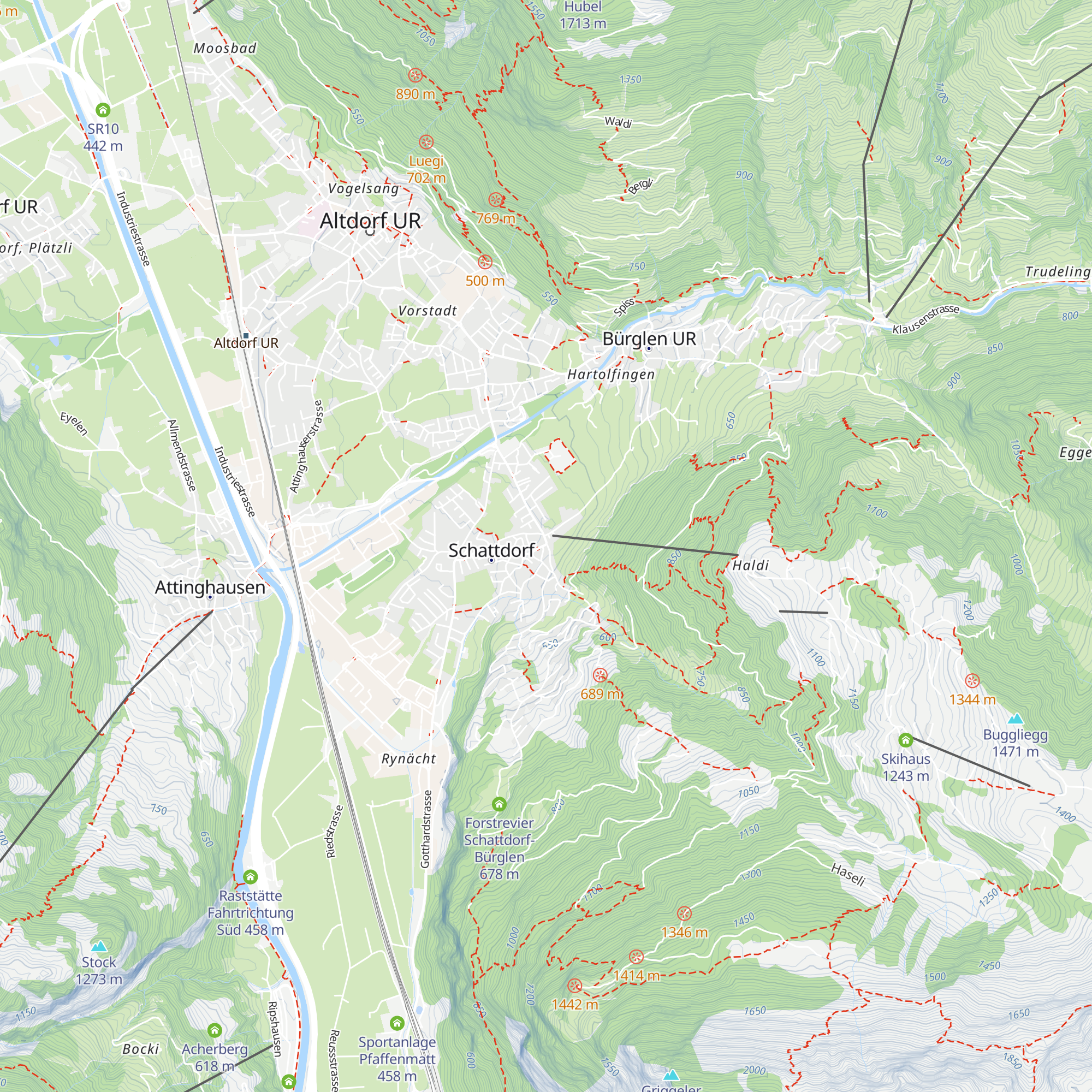 Tell Beck Cafe map
