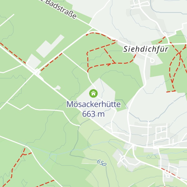 Map of Mösackerhütte
