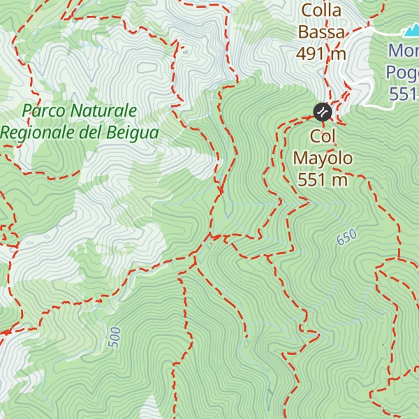 Map of Cascina Veirera