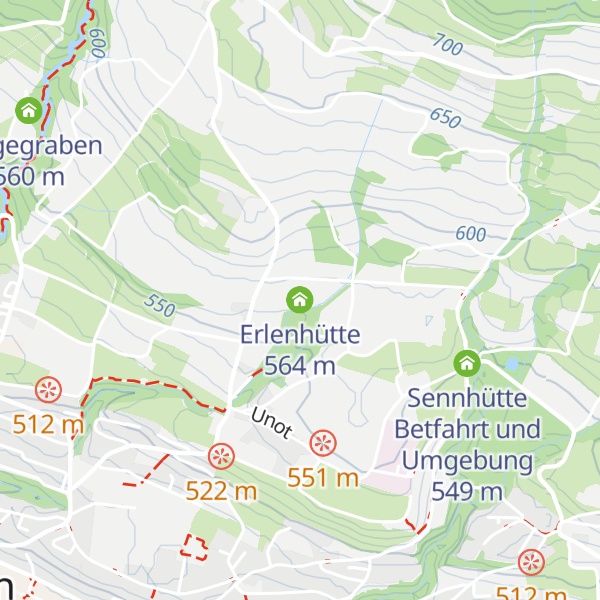 Map of Erlenhütte