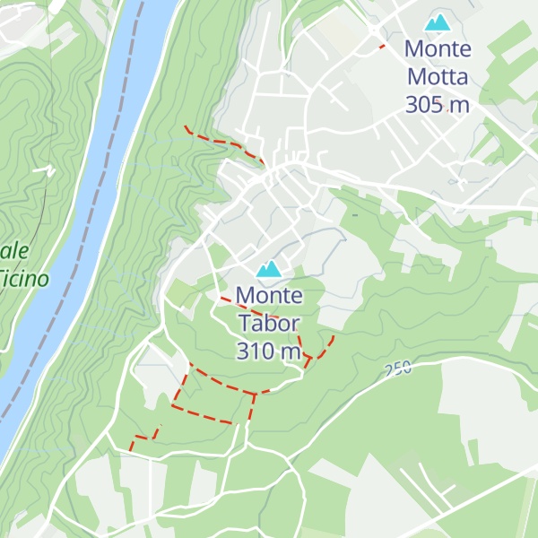 Map of Monte Tabor