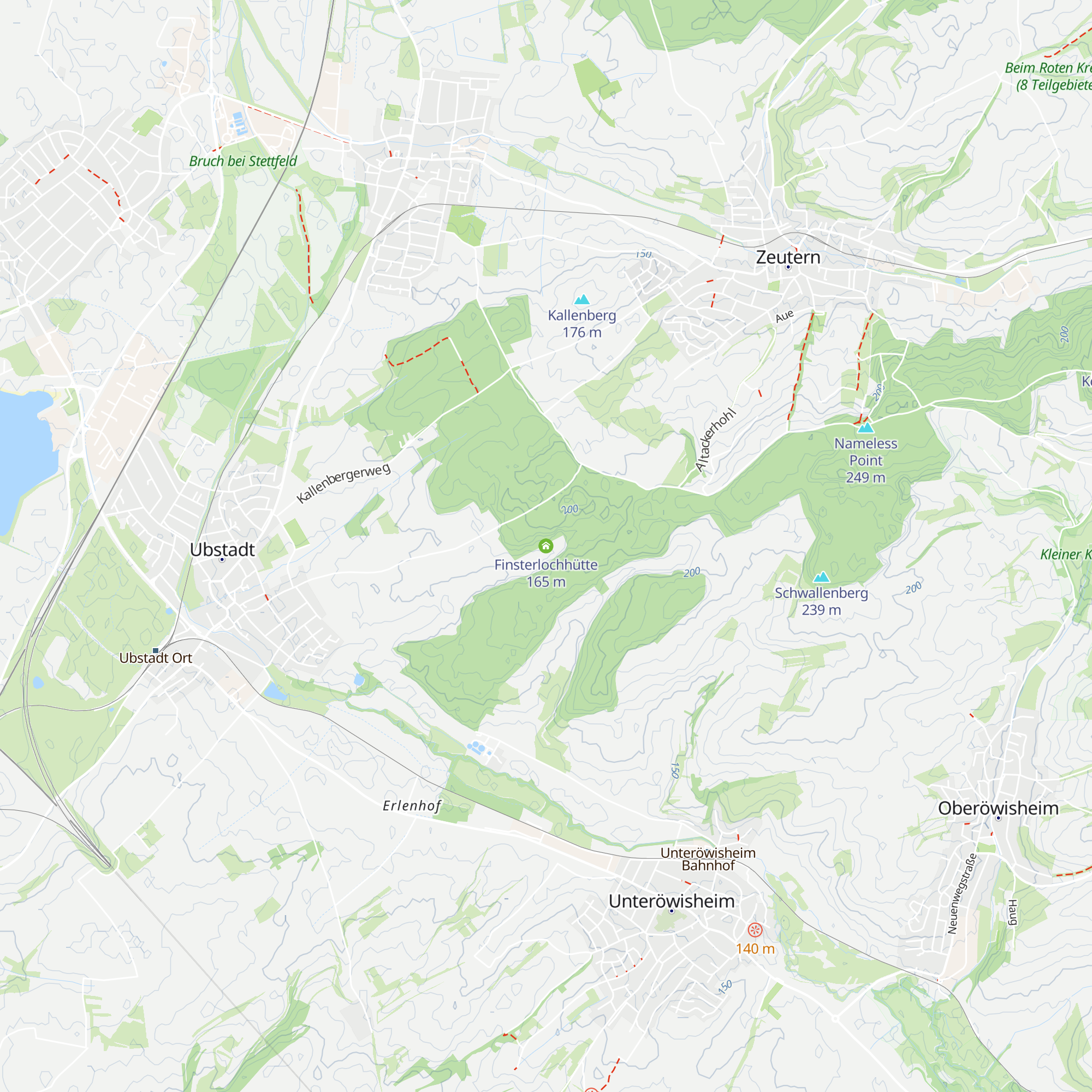 Finsterlochhütte map