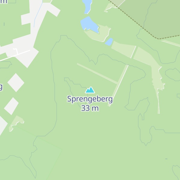 Map of Sprengeberg