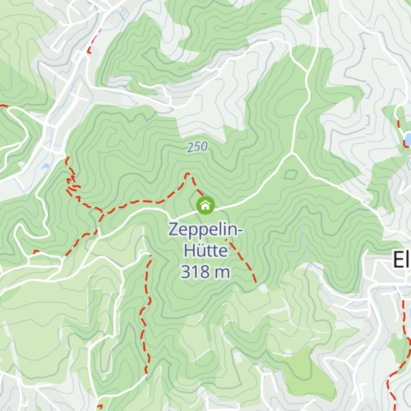 Map of Zeppelin-Hütte