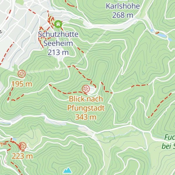 Map of Fritz-Lockau-Hütte