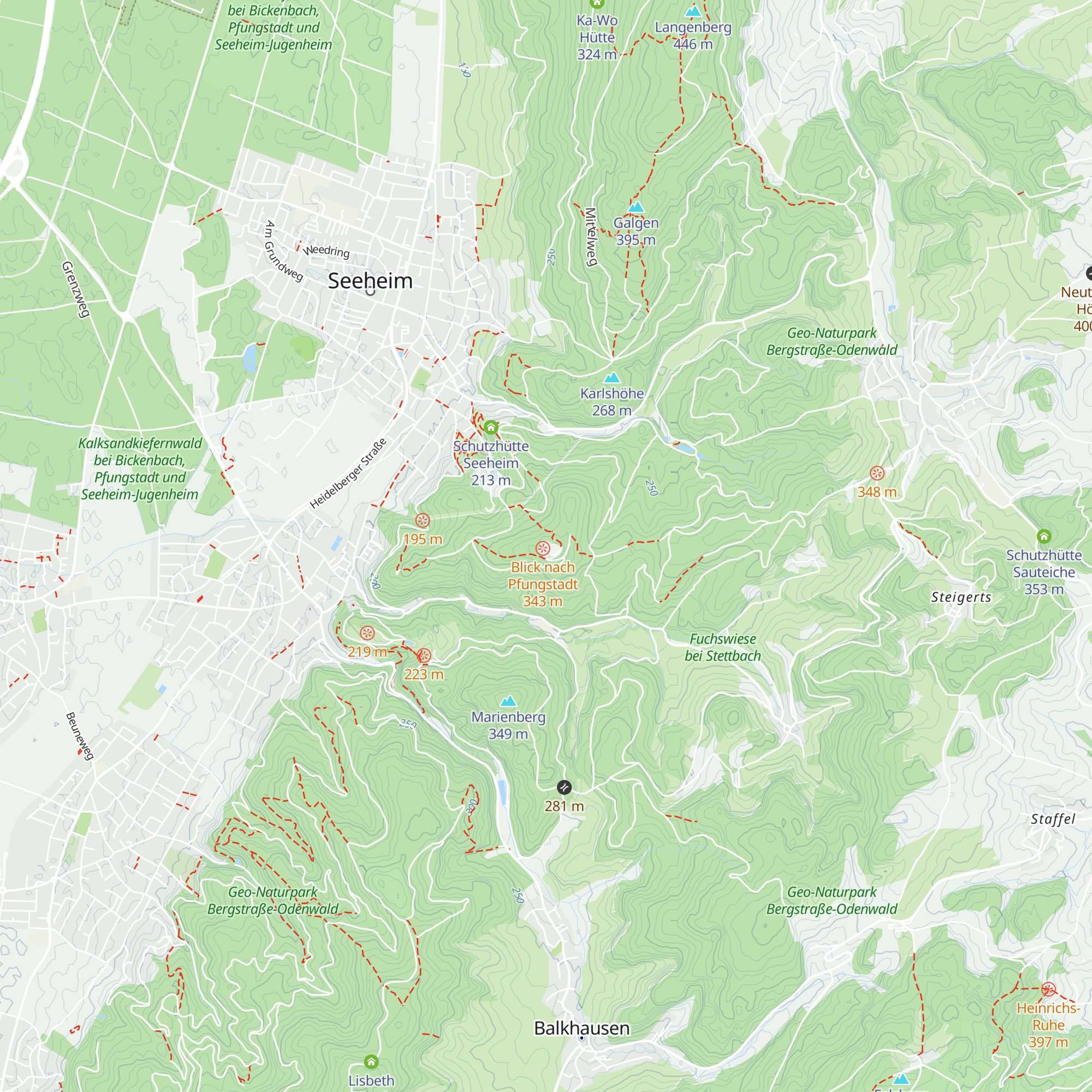 Fritz-Lockau-Hütte map