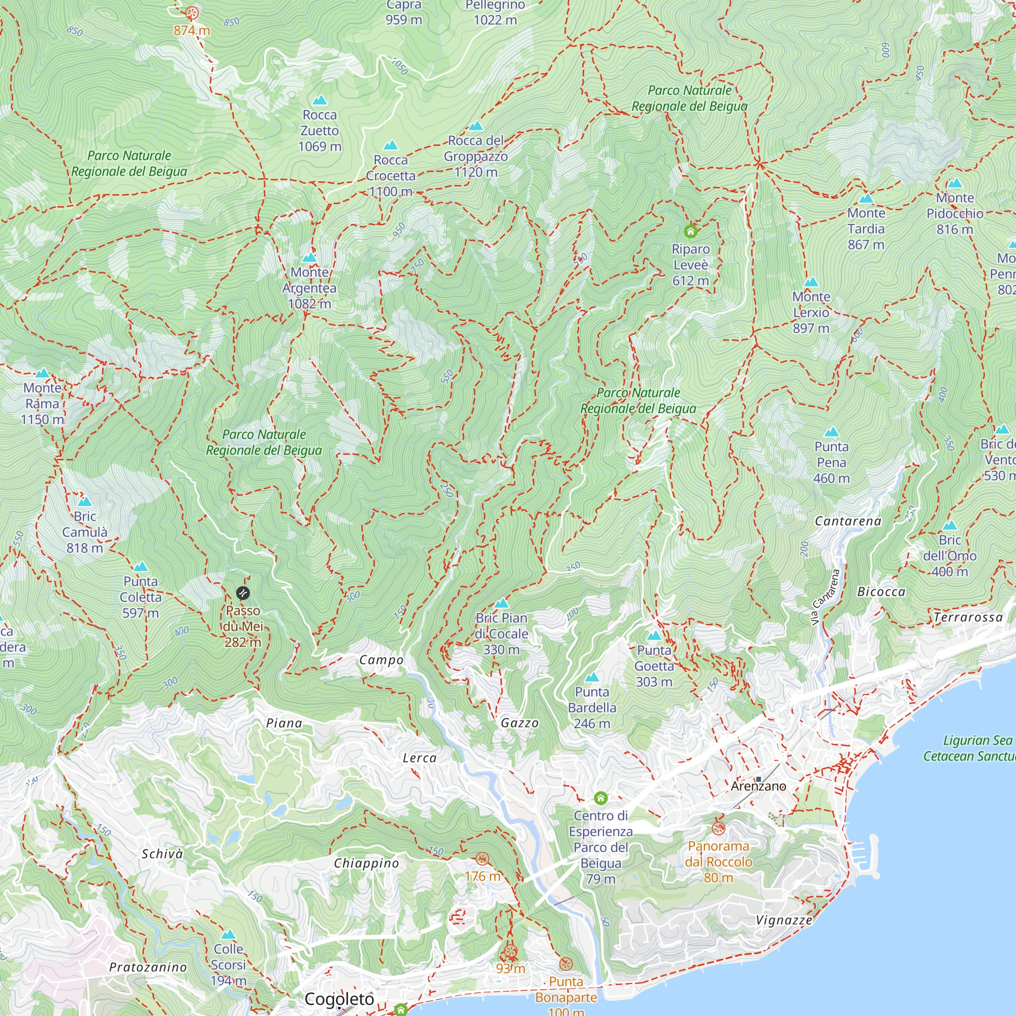 Rifugio Prato map