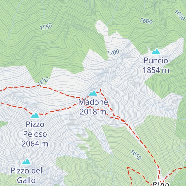 Map of Madone