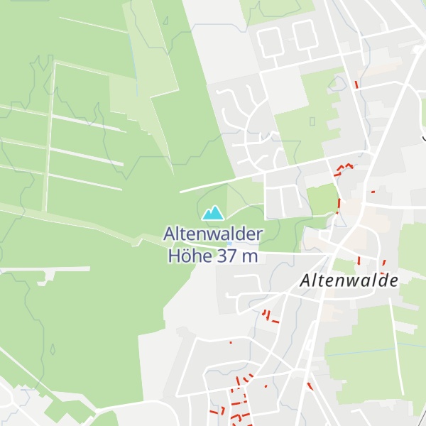 Map of Altenwalder Höhe