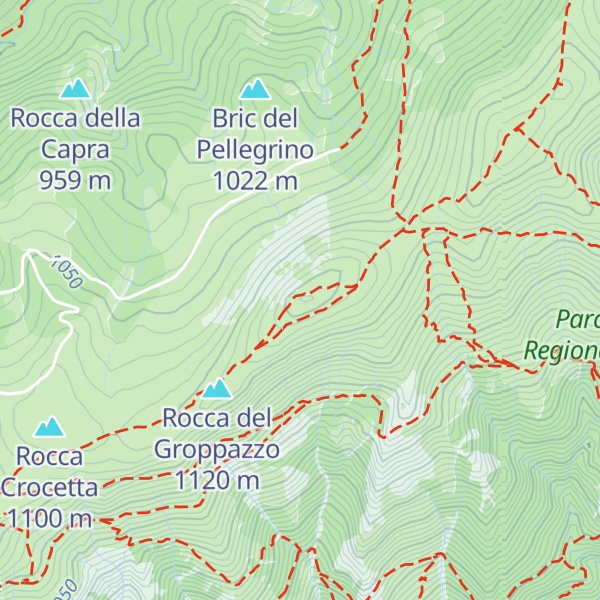 Map of Rocca Vaccaria