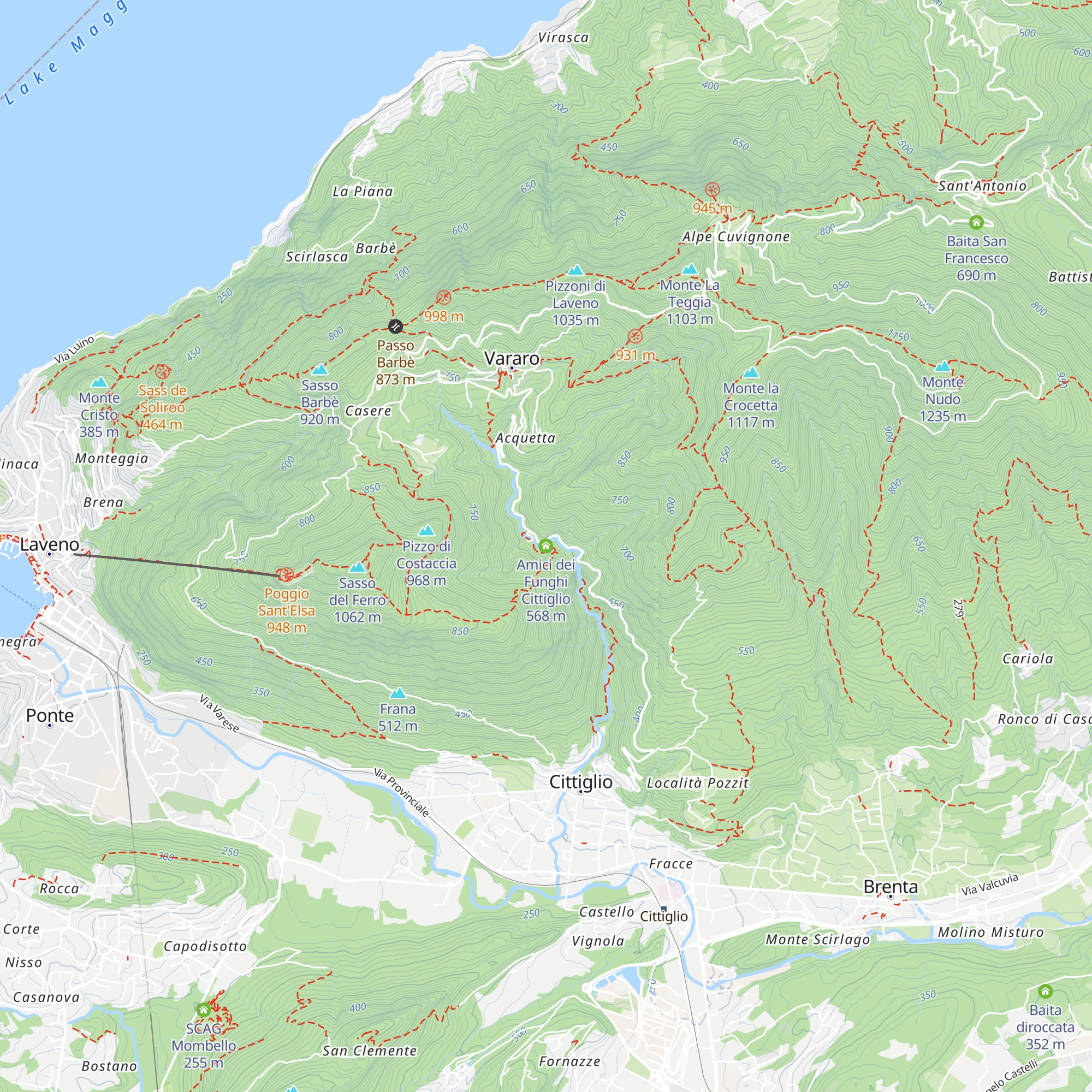 Amici dei Funghi Cittiglio map