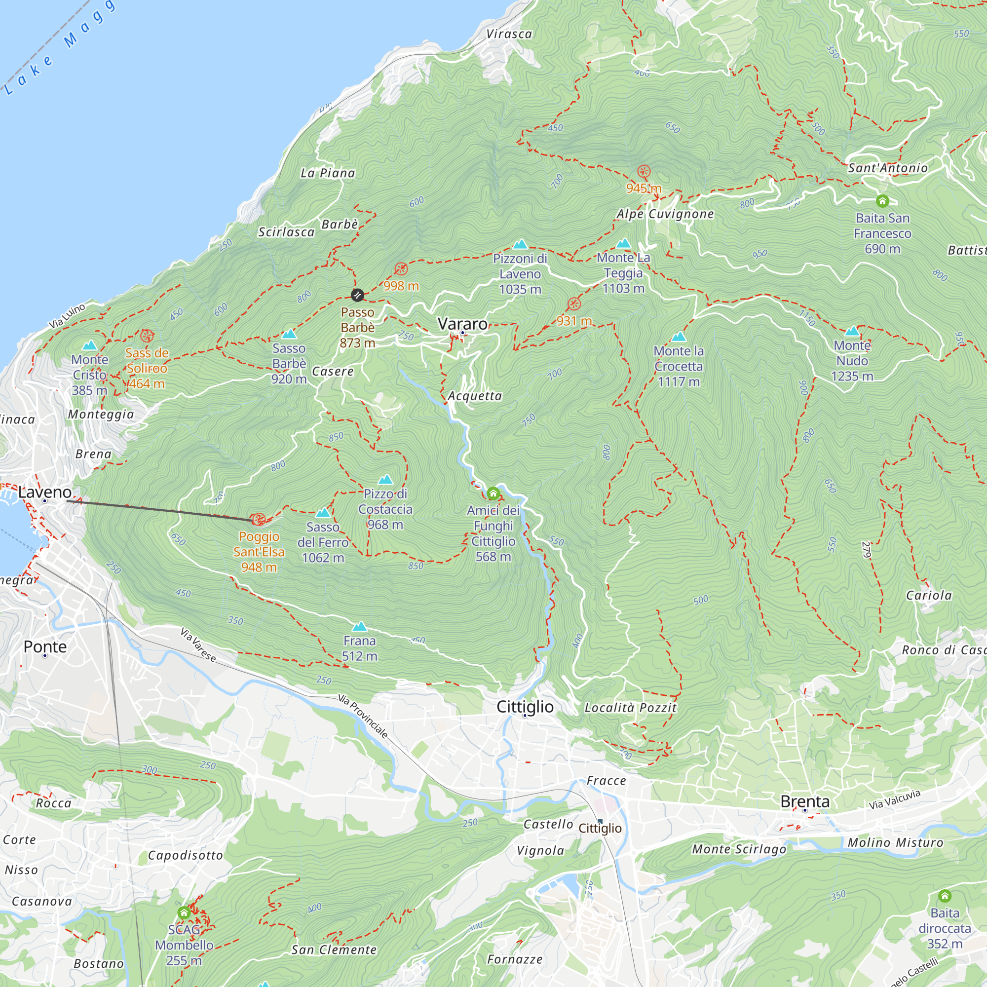 Amici dei Funghi Cittiglio map