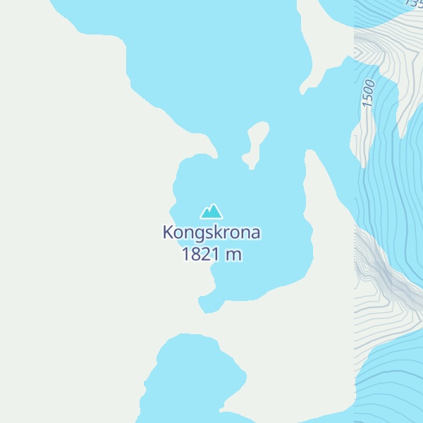 Map of Kongskrona