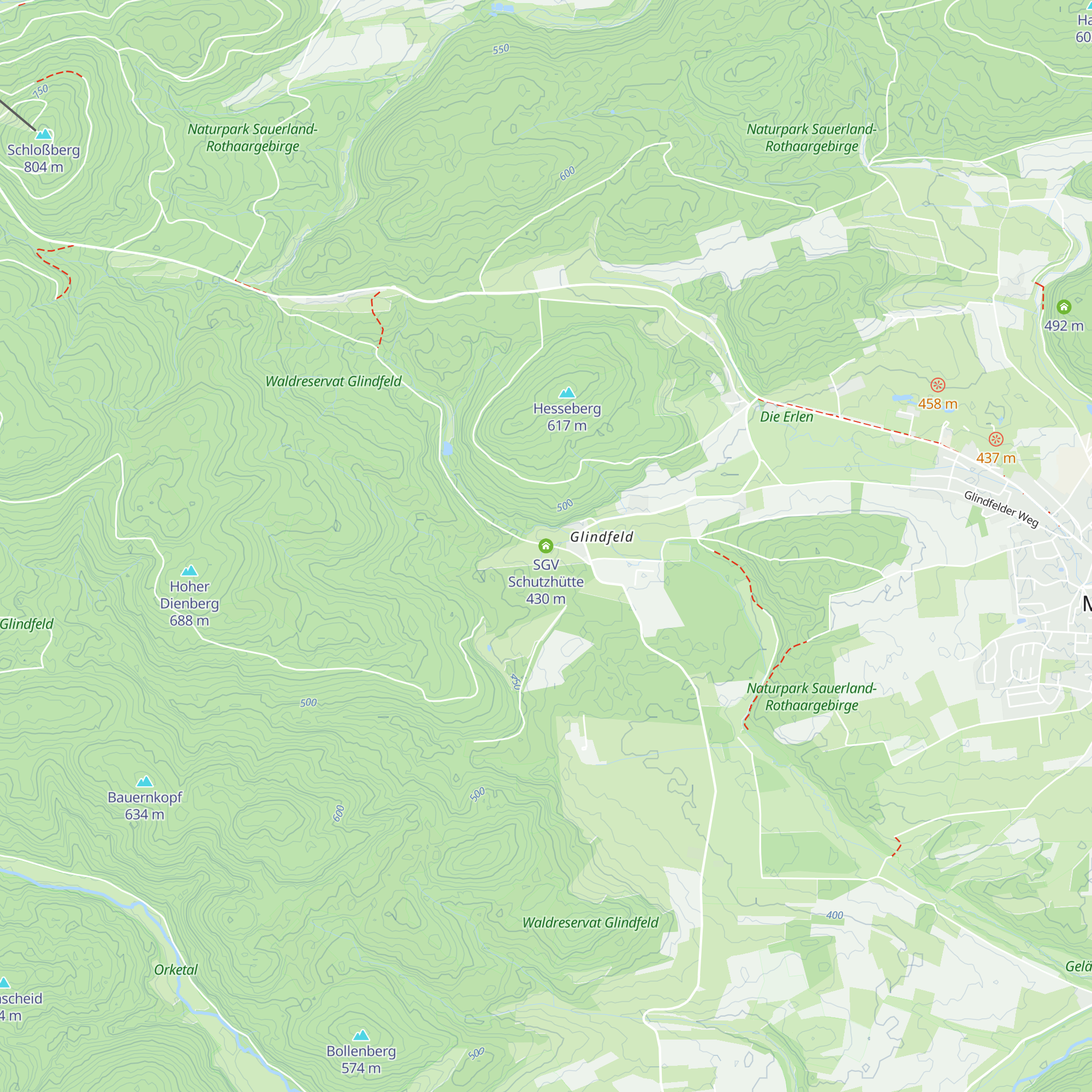 SGV Schutzhütte map