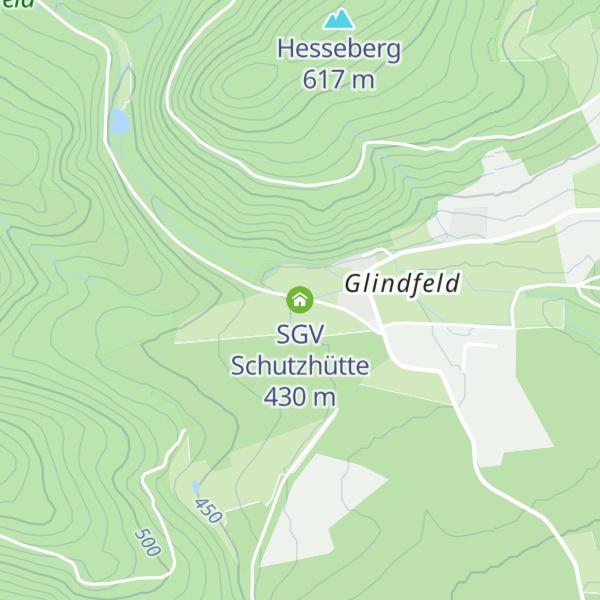 Map of SGV Schutzhütte