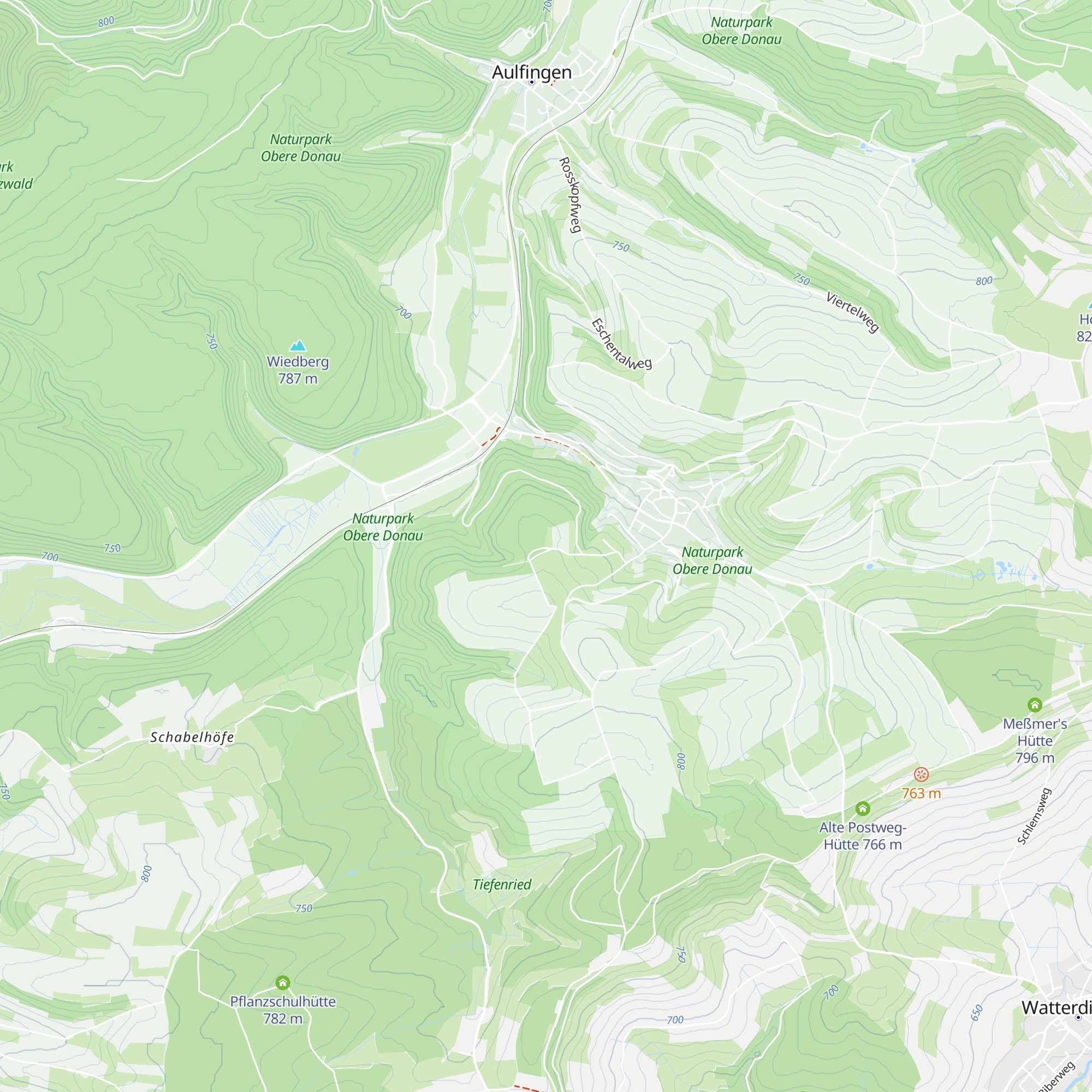 Neuhauhütte map