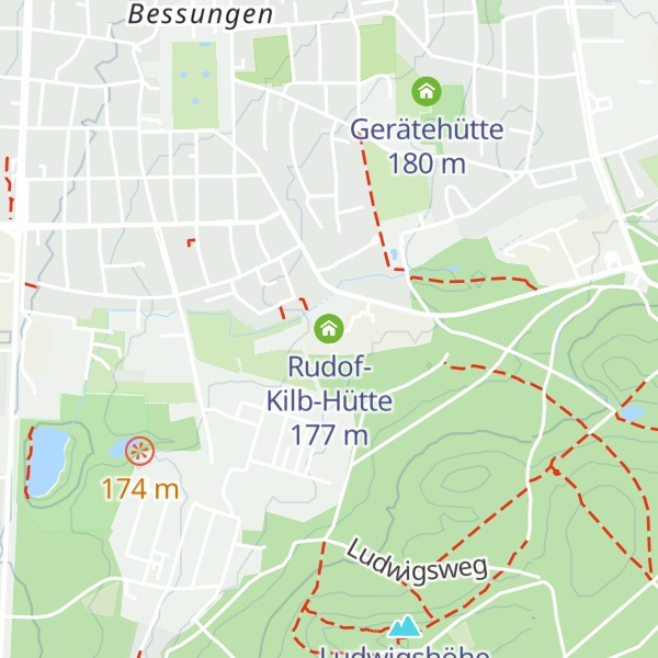 Map of Rudof-Kilb-Hütte