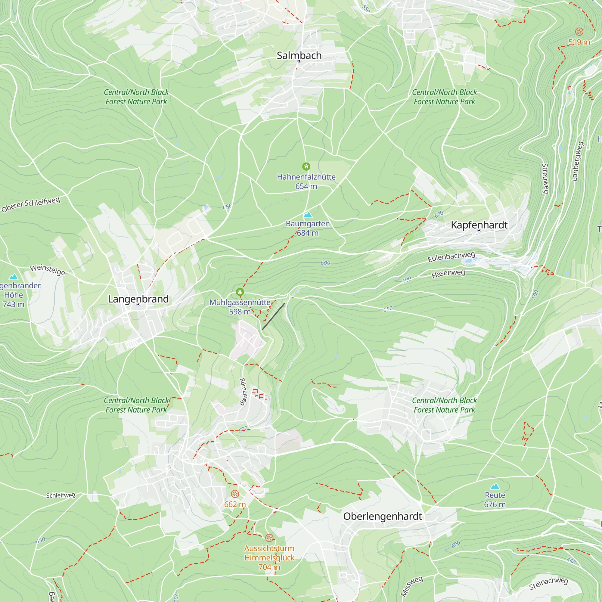 Steinbuckelhütte map