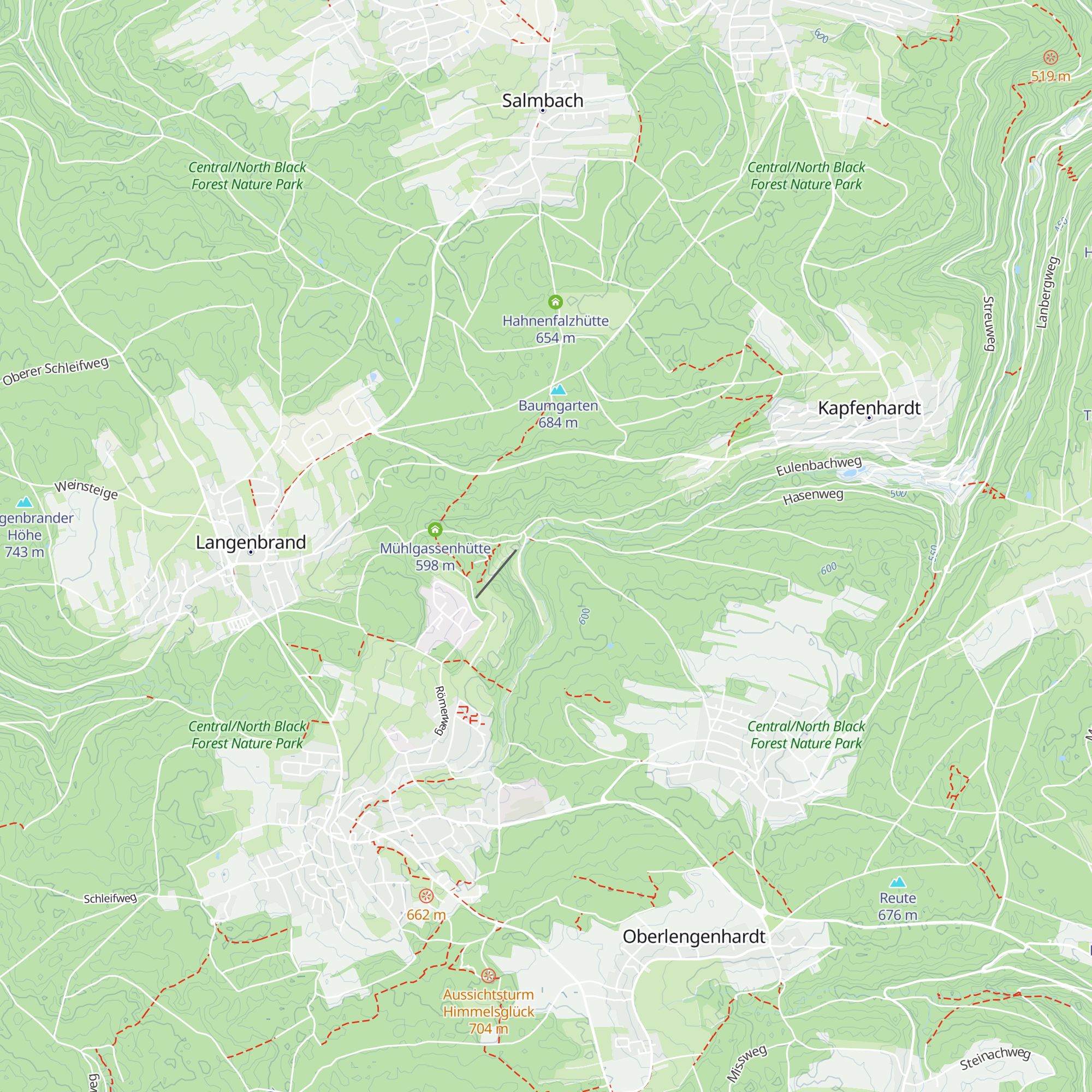 Steinbuckelhütte map