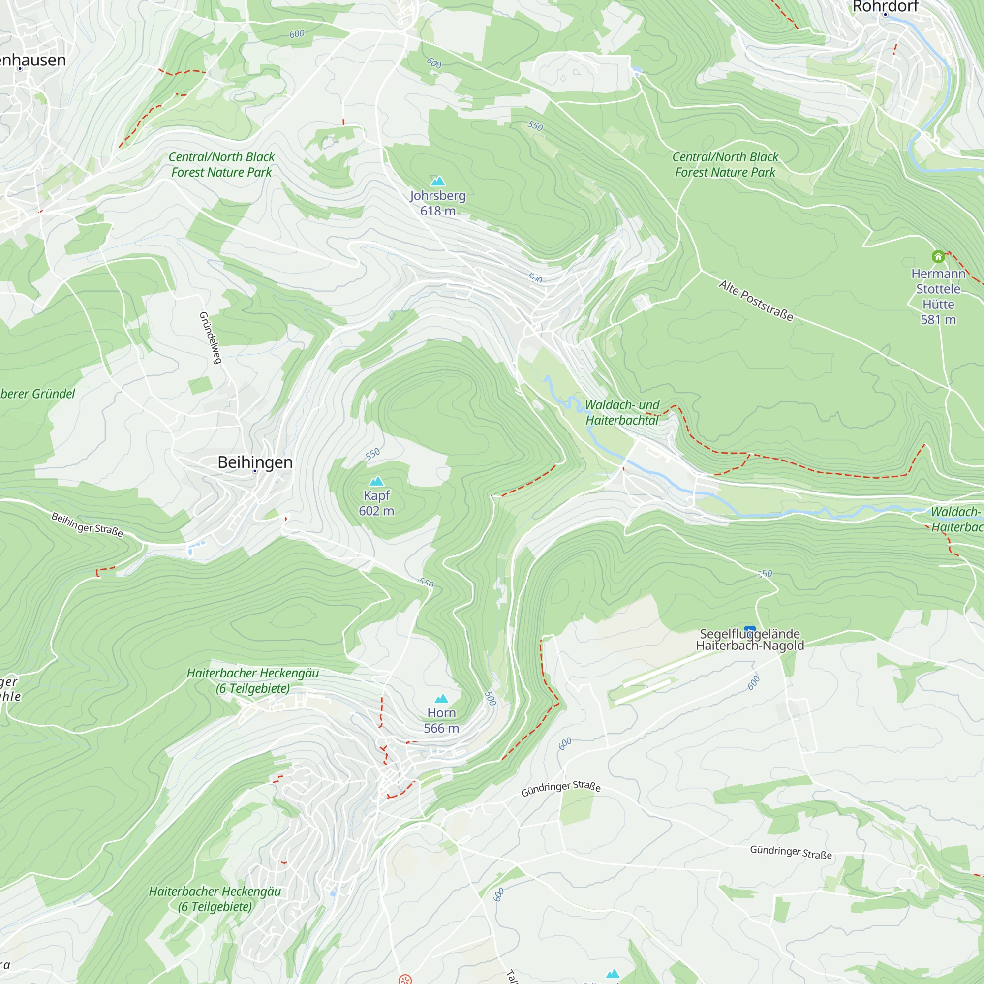 Alkmandhütte map