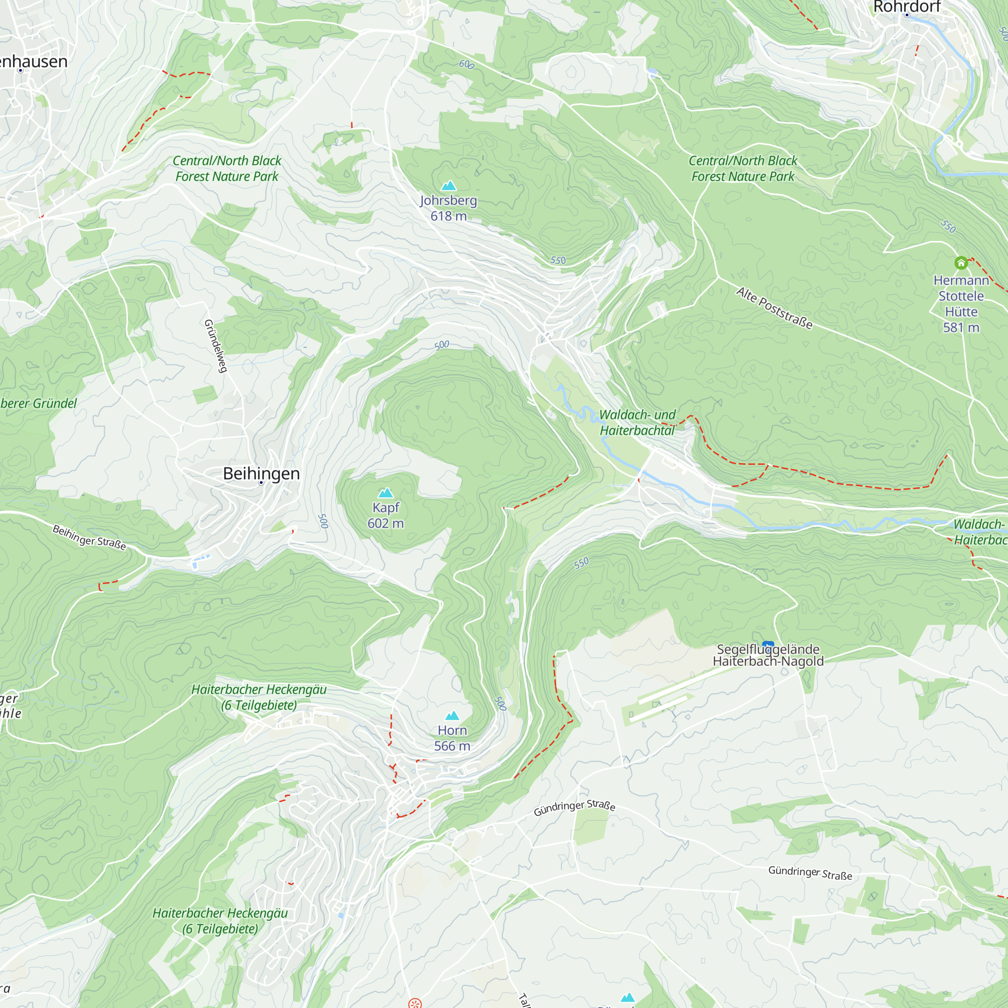 Alkmandhütte map