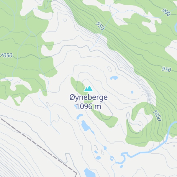 Map of Øyneberge