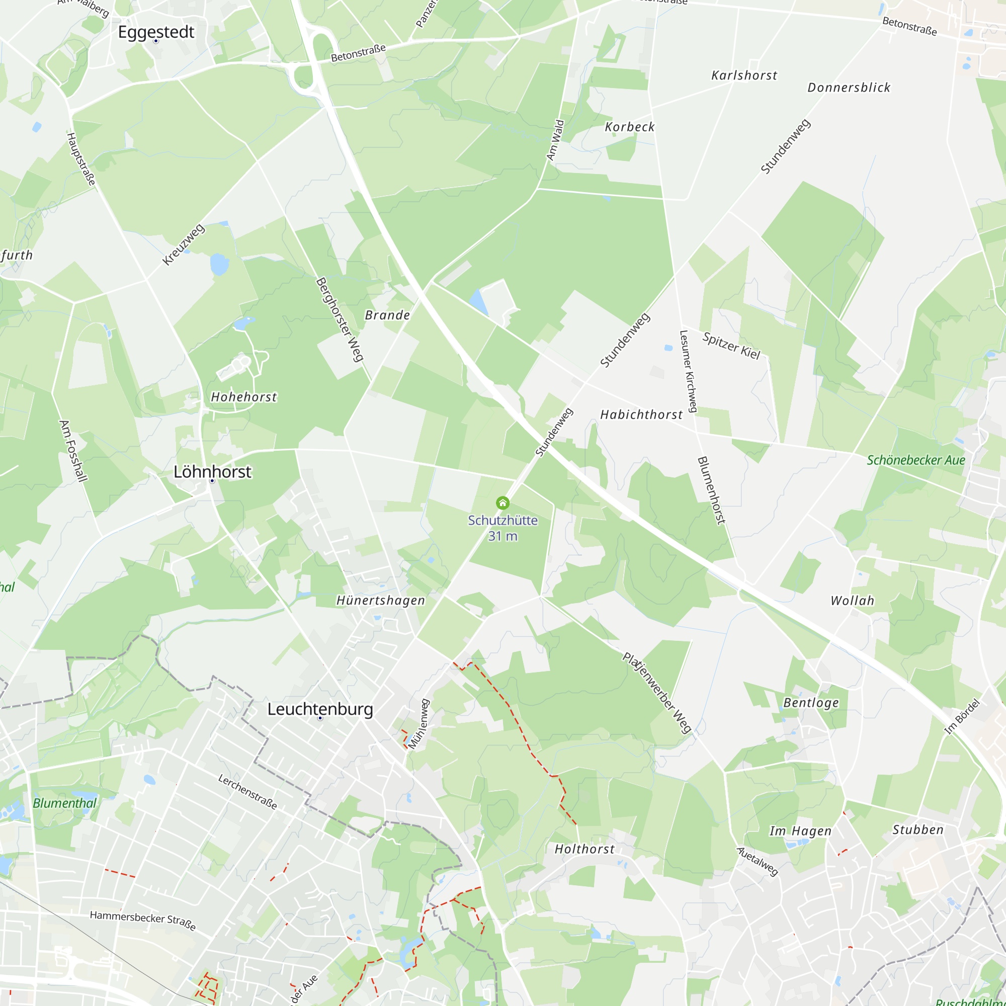 Schutzhütte map